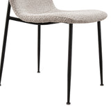 Stoel 'Alice' Bouclé Beige