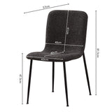 Stoel 'Alice' Bouclé Grijs