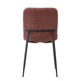 Stoel 'Alice' Bouclé Roze