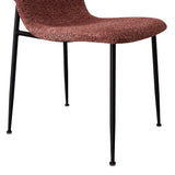 Stoel 'Alice' Bouclé Roze