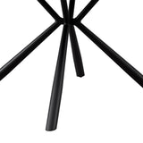 Stoel 'Lucie' Bouclé Zand Rug PU Bruin