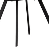 Stoel 'Filou' Bouclé Groen Rug PU Donkergroen