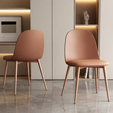 Stoel 'Jasmin' Zitting PP kussen PU Terracotta