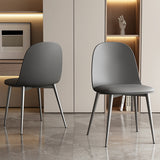 Stoel 'Jasmin' Zitting PP kussen PU Grijs