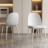 Stoel 'Jasmin' Zitting PP kussen PU Wit