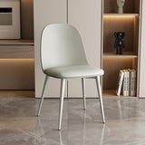 Stoel 'Jasmin' Zitting PP kussen PU Grijs-groen