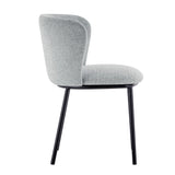 Stoel 'Arthur' Stof Ote Belfast 41 Lichtgrijs