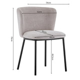 Stoel 'Arthur' Stof Ote Belfast 23 Beige