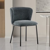 Stoel 'Arthur' Stof Ote Belfast 39 Donkergrijs