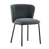 Stoel 'Arthur' Stof Ote Belfast 39 Donkergrijs