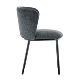 Stoel 'Arthur' Stof Ote Belfast 39 Donkergrijs