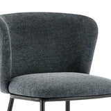 Stoel 'Arthur' Stof Ote Belfast 39 Donkergrijs