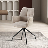 Stoel 'Lamor' Draaibaar tot 0 Stof Davis Perfect Harmony 04 Zand