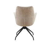 Stoel 'Lamor' Draaibaar tot 0 Stof Davis Perfect Harmony 04 Zand