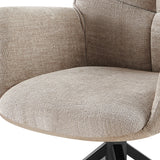 Stoel 'Lamor' Draaibaar tot 0 Stof Davis Perfect Harmony 04 Zand