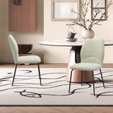 Stoel 'Lara' Stof Ote Sea 140 Ecru