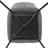 Stoel 'Lara' Stof Ote Sea 456 Grijs