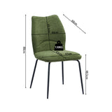 Stoel 'Lara' Stof Ote Sea 360 Groen