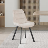 Stoel 'Amelie' Corduroy Zand