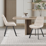 Stoel 'Amelie' Corduroy Zand