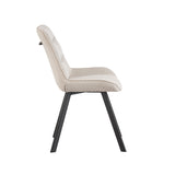 Stoel 'Amelie' Corduroy Zand