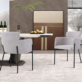 Stoel 'Naomi' Stof Beige