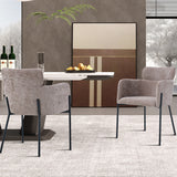 Stoel 'Naomi' Stof Zand