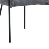 Stoel 'Naomi' Stof Grijs