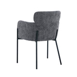 Stoel 'Naomi' Stof Grijs