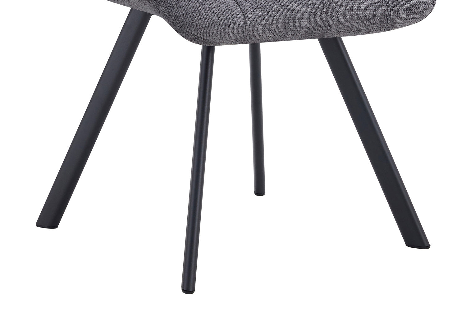 Stoel 'Lizzy' Stof Ote Share 456 Donkergrijs