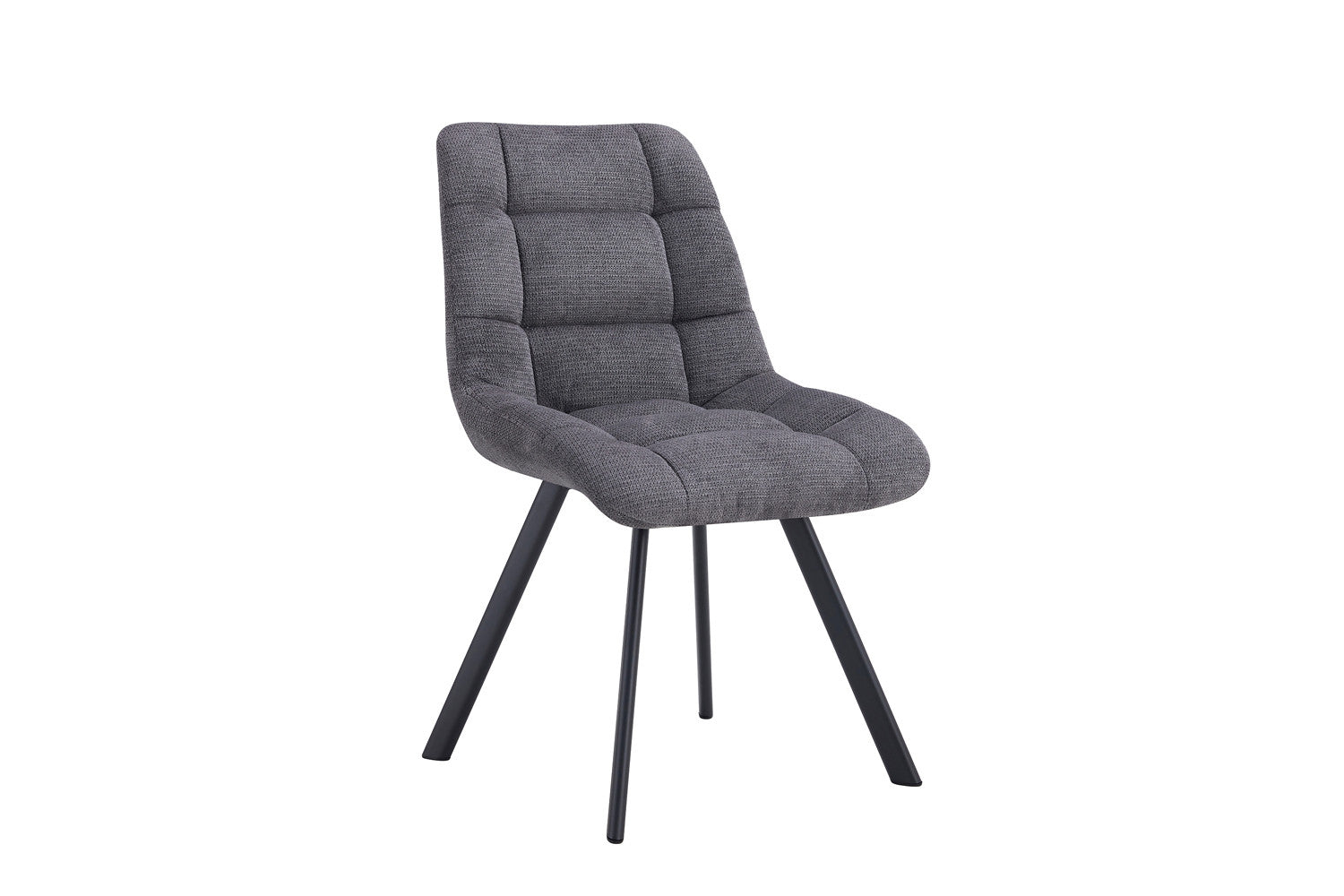Stoel 'Lizzy' Stof Ote Share 456 Donkergrijs