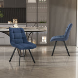 Stoel 'Lizzy' Stof Ote Share 315 Blauw