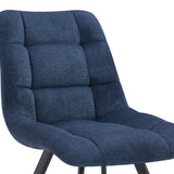 Stoel 'Lizzy' Stof Ote Share 315 Blauw