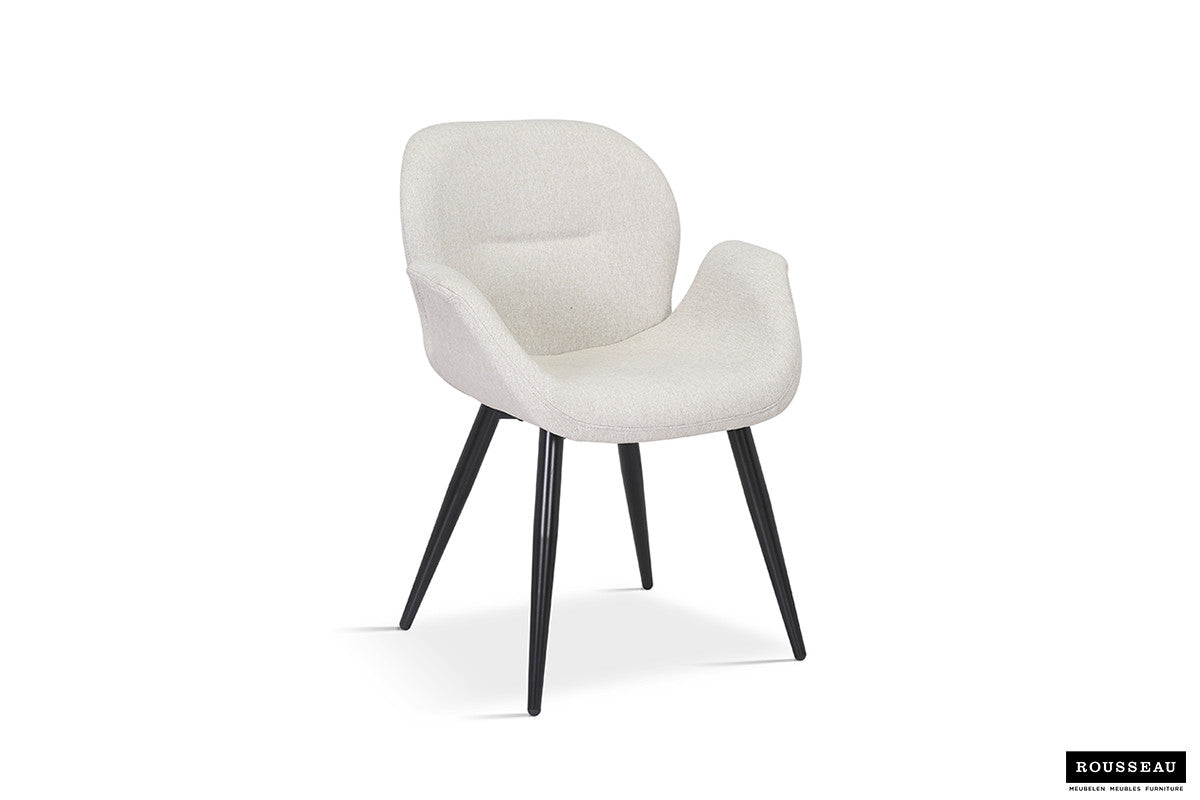 SALE - Stoel 'Maxim' Stof Beige