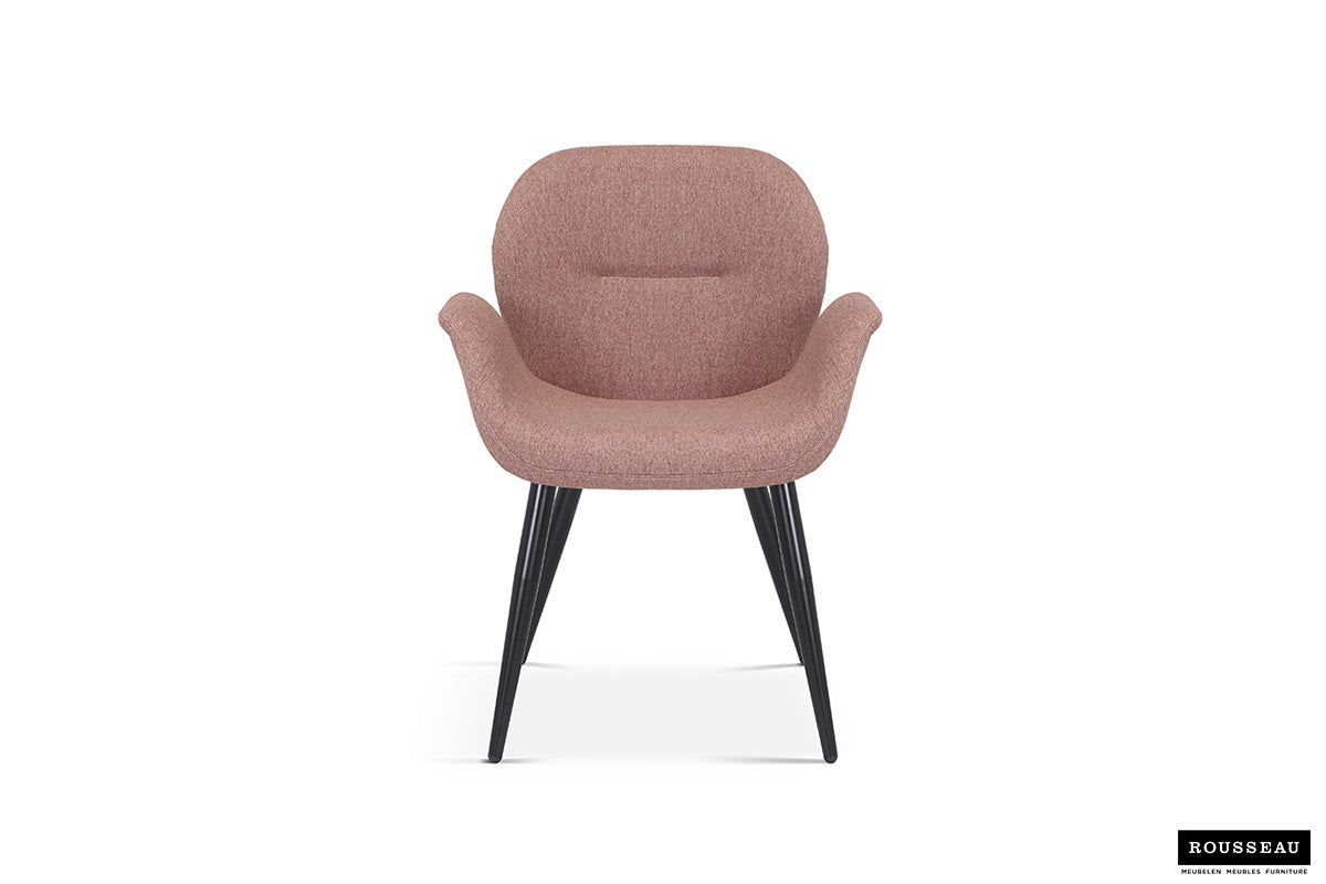 SALE - Stoel 'Maxim' Stof Roze