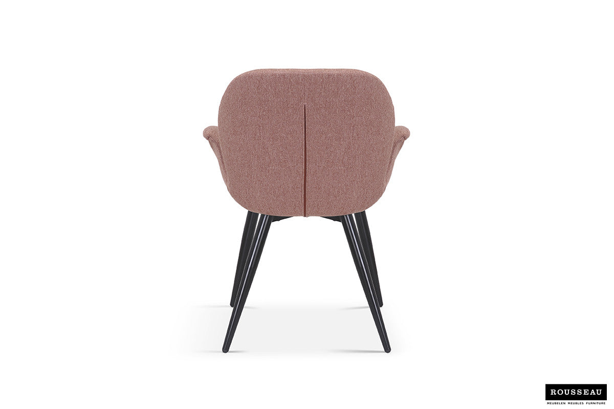 SALE - Stoel 'Maxim' Stof Roze