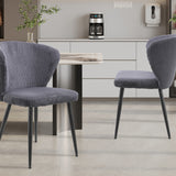 Stoel 'Tornado' Corduroy Fabb Hyper 16 Grijs