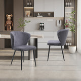 Stoel 'Tornado' Corduroy Fabb Hyper 16 Grijs