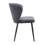 Stoel 'Tornado' Corduroy Fabb Hyper 16 Grijs