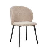 Stoel 'Toledo' Bouclé Zand