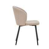 Stoel 'Toledo' Bouclé Zand