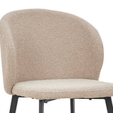 Stoel 'Toledo' Bouclé Zand