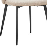 Stoel 'Toledo' Bouclé Zand