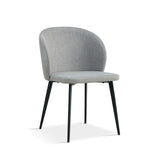 Stoel 'Toledo' Stof Lichtgrijs