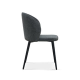 Stoel 'Toledo' Stof Donkergrijs