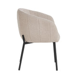 Stoel 'Sevilla' Bouclé Zand