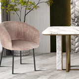 Stoel 'Sevilla' Corduroy Fabb Hyper 38 Zand