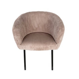 Stoel 'Sevilla' Corduroy Fabb Hyper 38 Zand