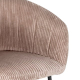 Stoel 'Sevilla' Corduroy Fabb Hyper 38 Zand