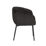 Stoel 'Sevilla' Corduroy Fabb Hyper 16 Grijs